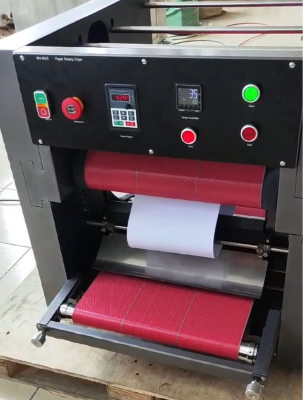 Laboratory Paper Rotary Drum Dryer Rapid Dryer