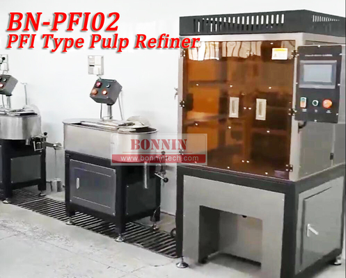 Bonnin Markası PLC Otomatik PFI Mill Laboratuvar Çarpıcı PFI (Tip) Mill Rafineri
