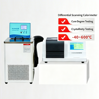 DSC-300C -40~600C Düşük Sıcaklıklı DSC Farklı Tarama Kalorimetri Yüksek Hassasiyetle